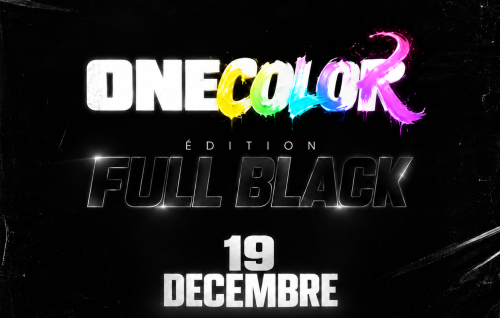 One Color - Edt Full Black