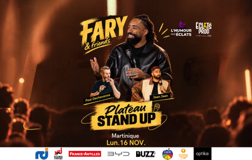 Plateau Humour Aux Eclats - Fary Et Ses Amis