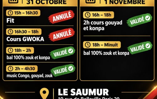 Paris Afro Caribbean Festival: Gwo Ka, Zouk, Konpa,