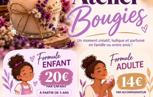 Atelier Bougies Spécial Toussaint