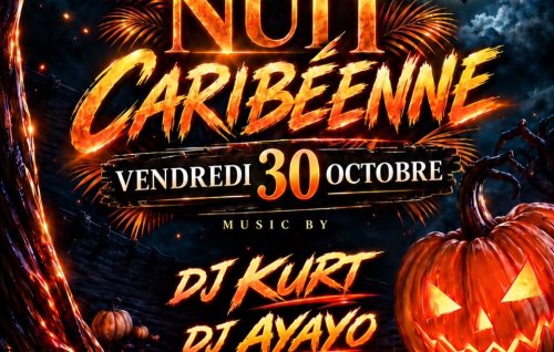 Nuit Halloween Caribéenne ‼️