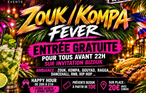 Zouk Kompa Fever By Sisley Évents