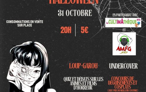 Soirée Mangas Et Jeux Spécial Halloween