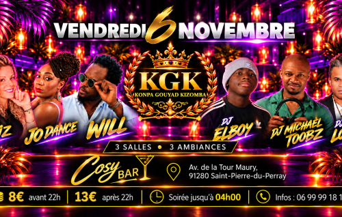 Kgk Night Konpa Gouyad Kizomba