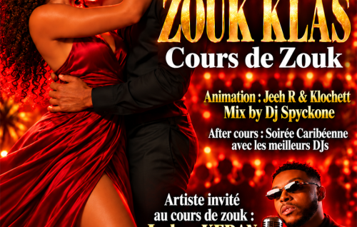 Zouk Klas - Cours De Zouk + Soirée Avec Joshua Keran