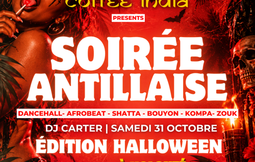 Soirée Antillaise & Buffet Spécial Halloween
