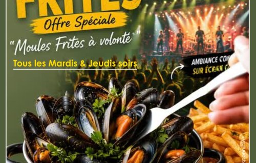 Moules Frites À Volonté