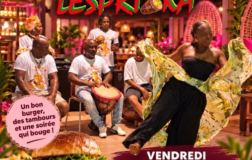 Soirée Live Lèspri'Ka Chez Ocg Burger