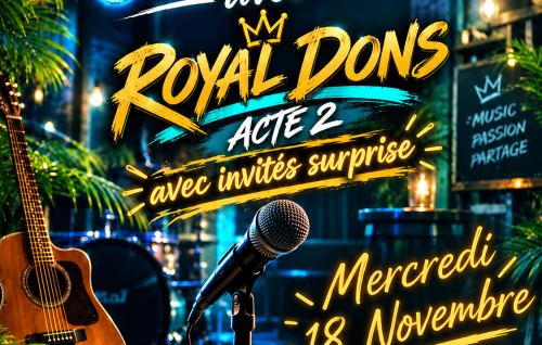 Open Mic Avec Royal Dons