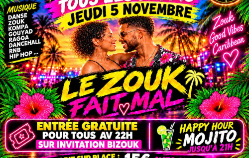 Le Zouk Fait Mal Par Sisley Évents