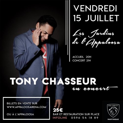 Tony Chasseur En Concert