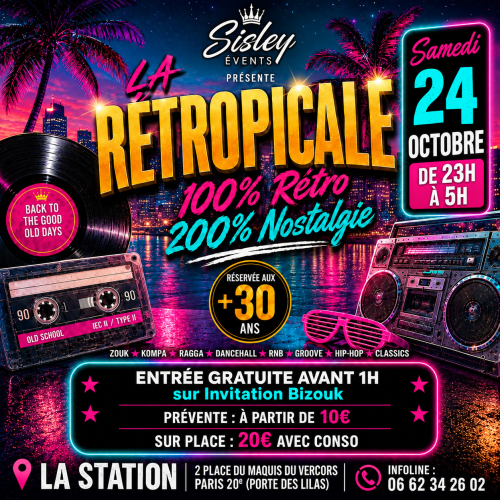 La Rétropicale Par Sisley Évents