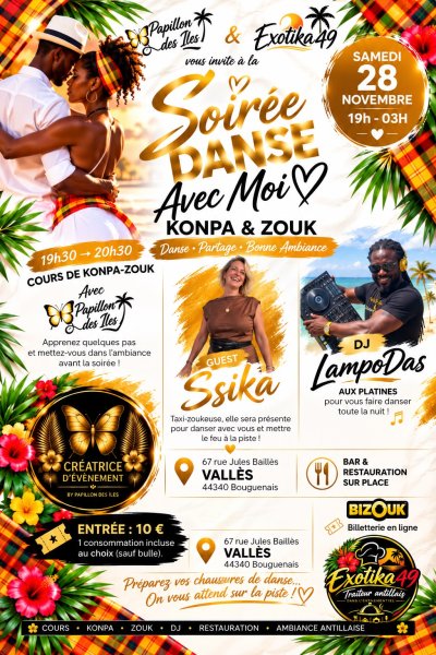 Soirée Danse Avec Moi