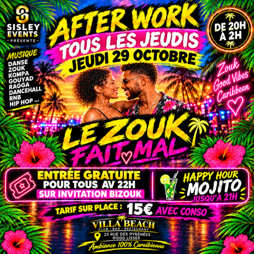 Le Zouk Fait Mal Par Sisley Évents