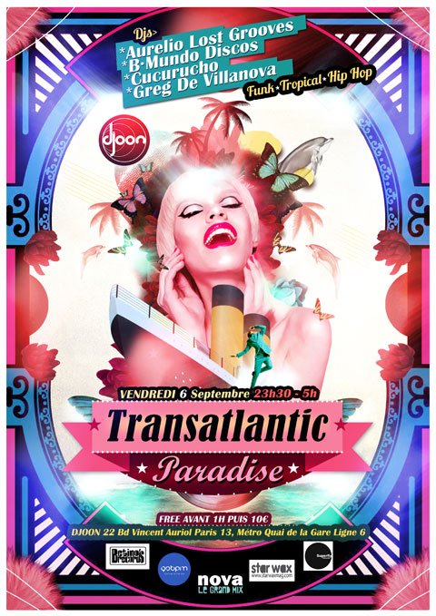 Transatlantic Paradise - Affiche