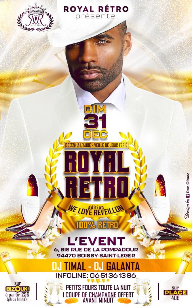 La Royal Rétro ( Grand Réveillon ) - Affiche