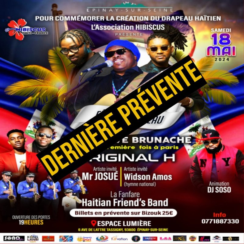 Fête Du Drapeau Haïtien - Affiche
