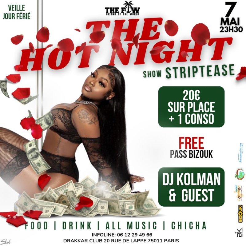 The Hot Night - Affiche