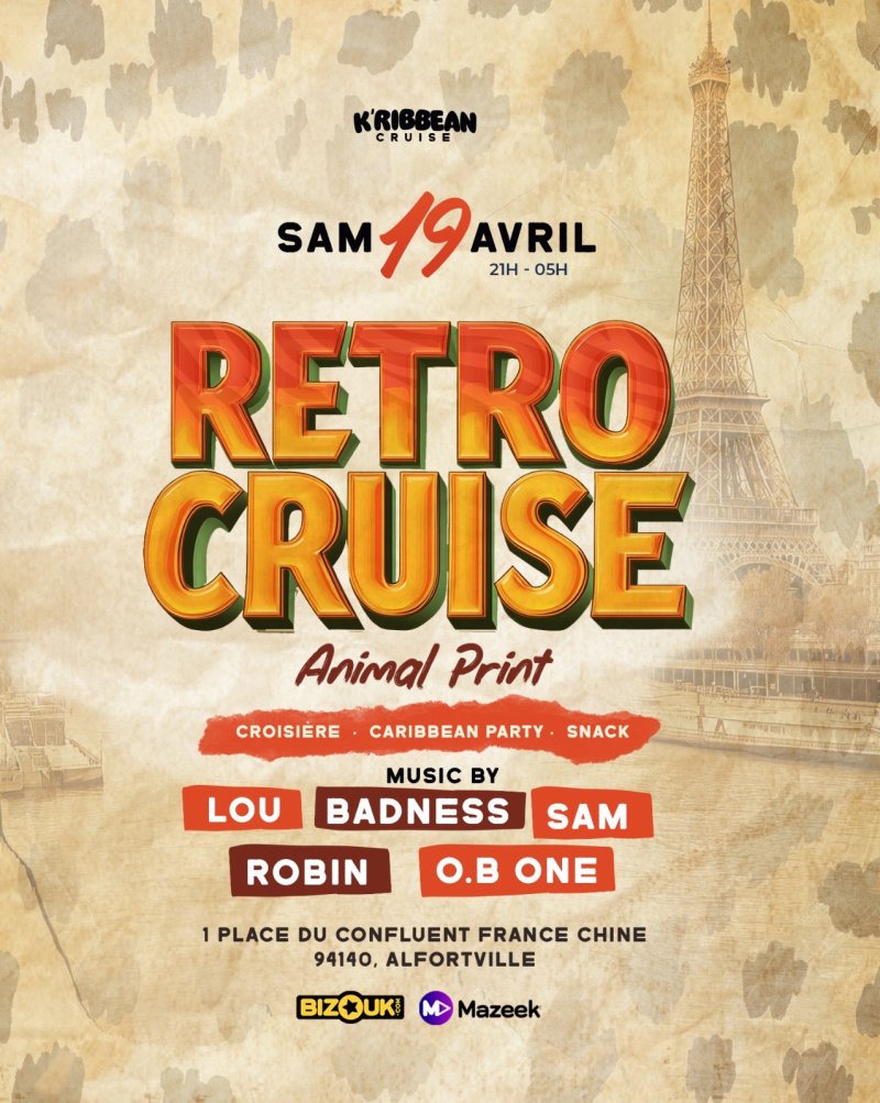 Rétro Cruise❤️la Der❤️ - Affiche