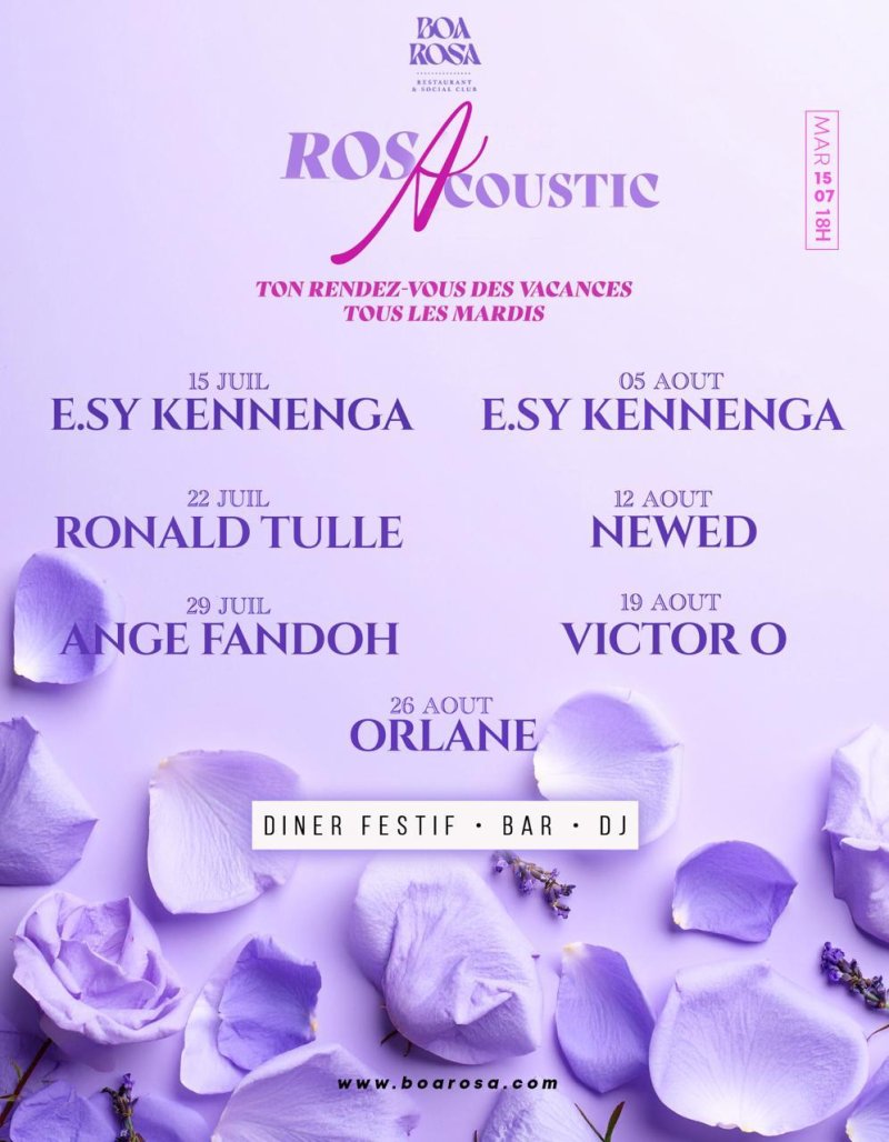 Rosacoustic E.sy Kennenga - Affiche