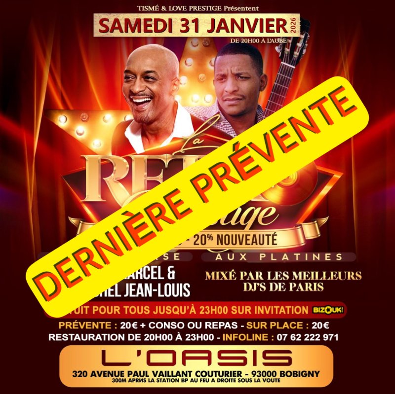 Jean Michel Jean Louis & Rodrigue Marcel - Affiche