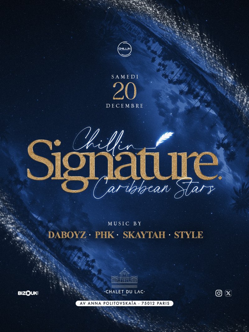 Chillin Signature  - Affiche