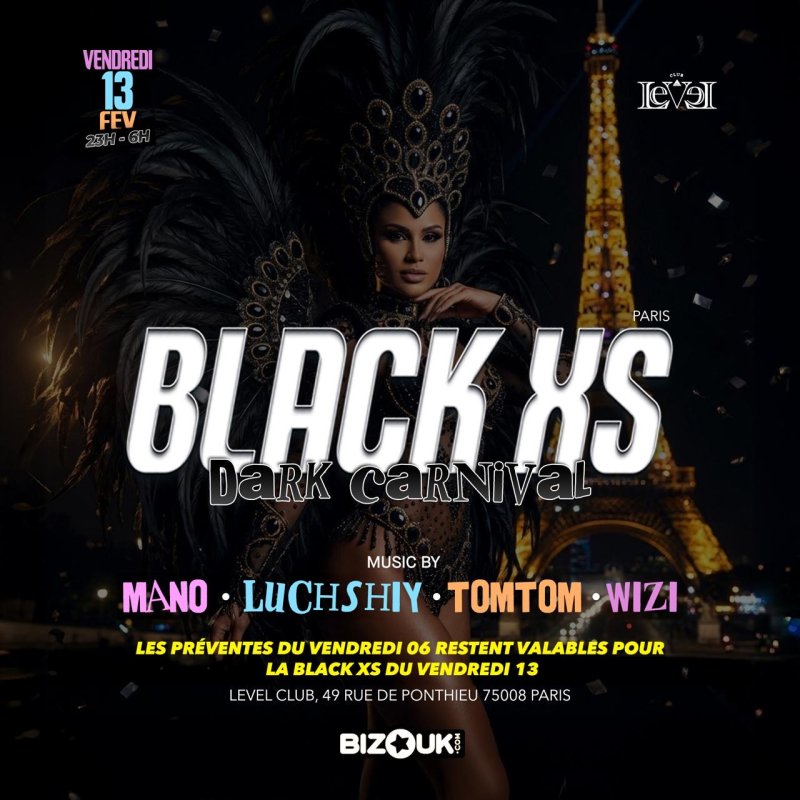 Black Xs - Édition Dark Carnival - Affiche