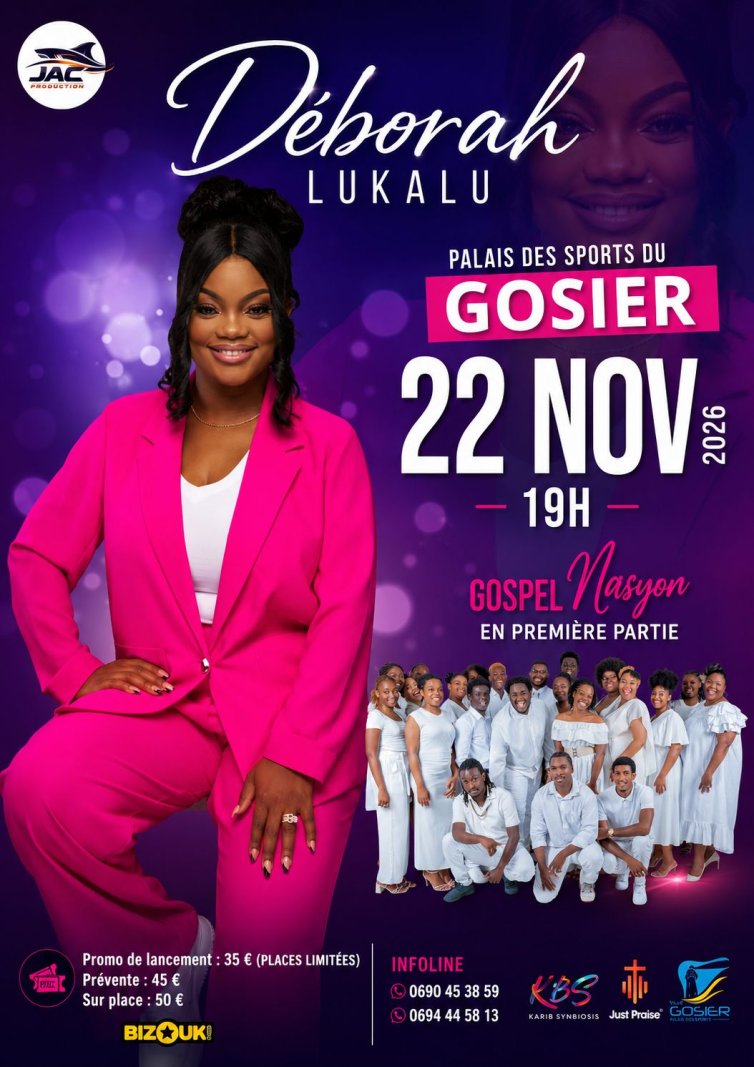 Deborah Lukalu - Affiche