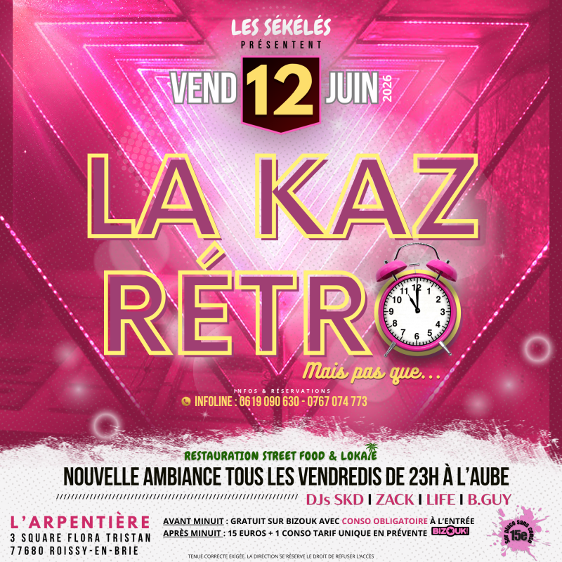 La Kaz Rétro - Affiche