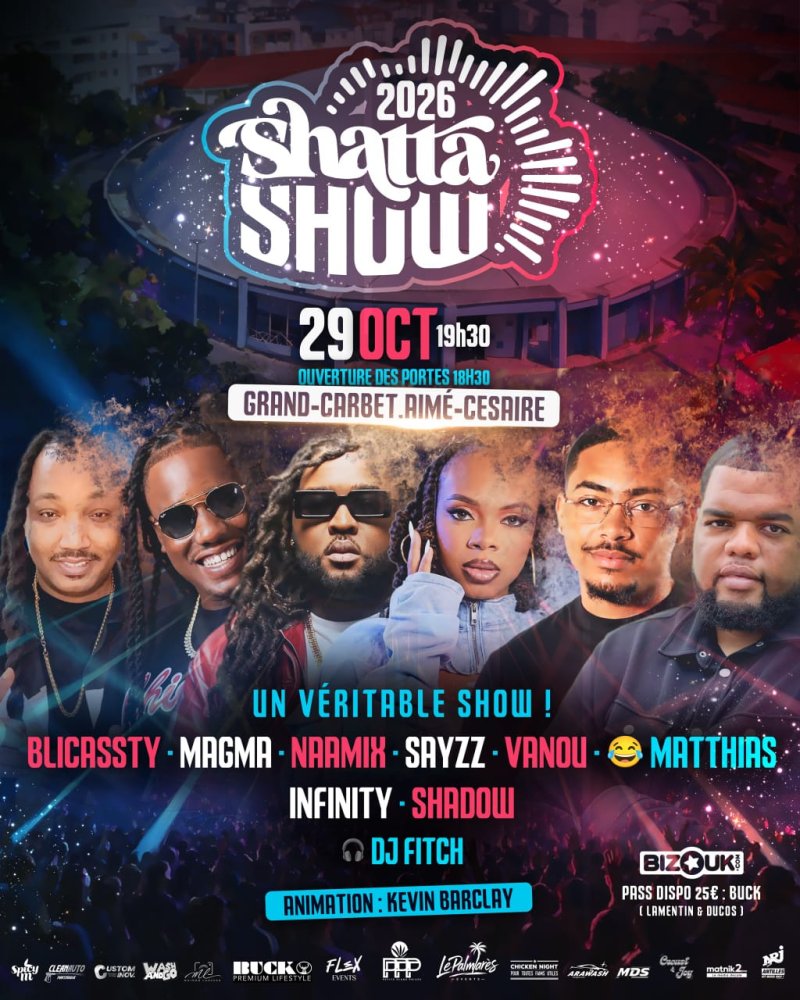 Shatta Show 2026 - Affiche