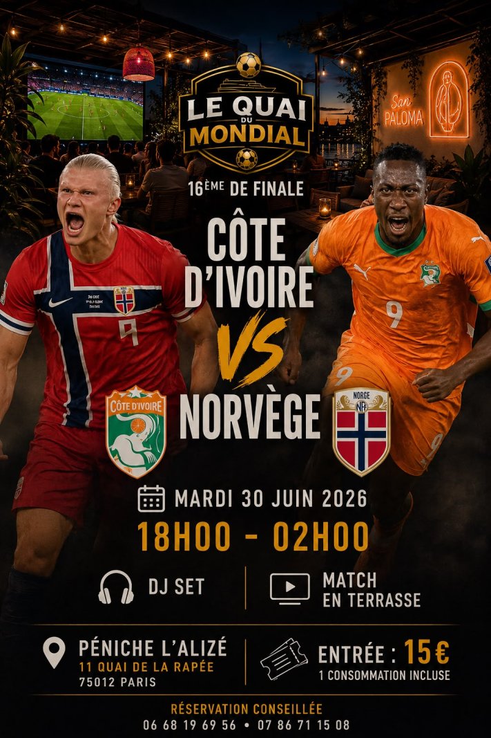 Le Quai Du Mondial - Affiche