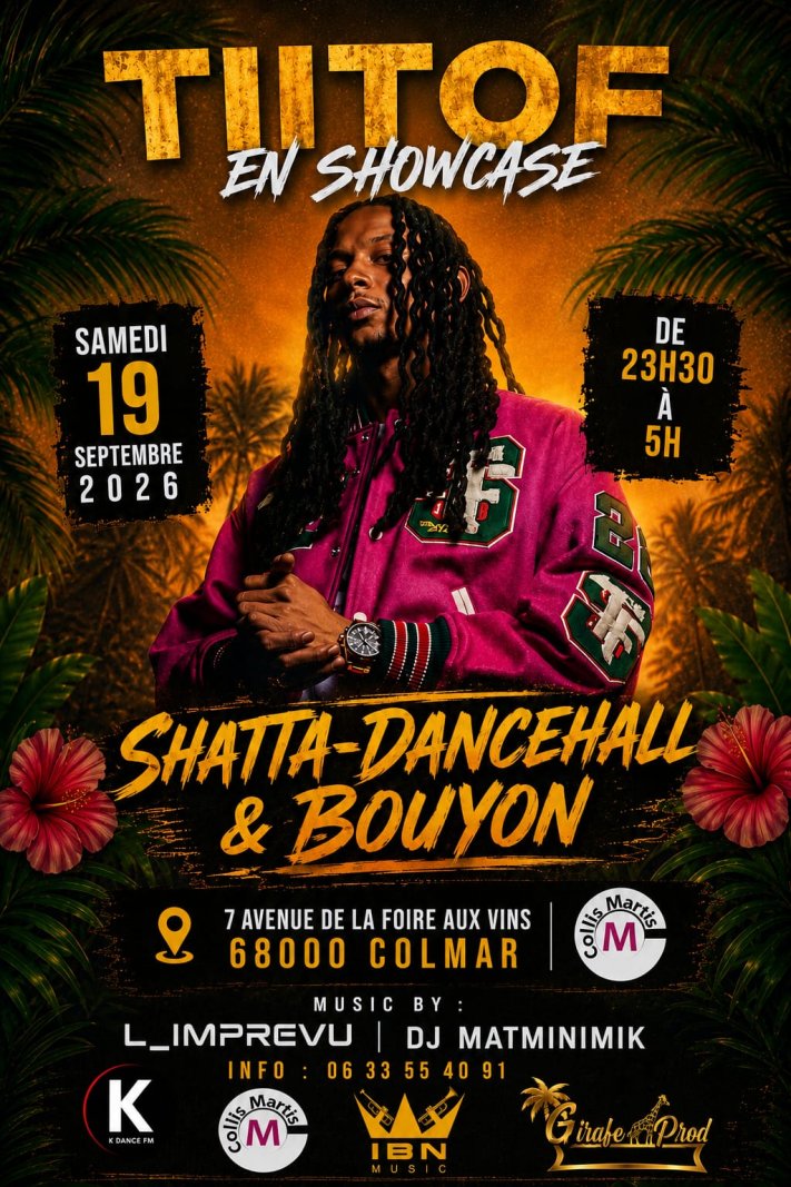 Tiitof En Showcase - Affiche