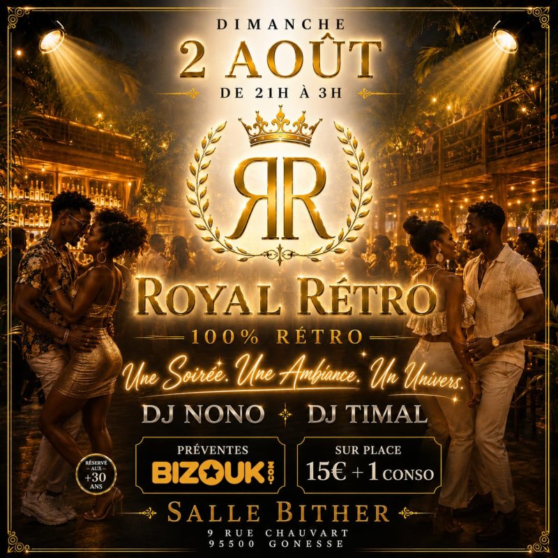 Royal Rétro - Affiche