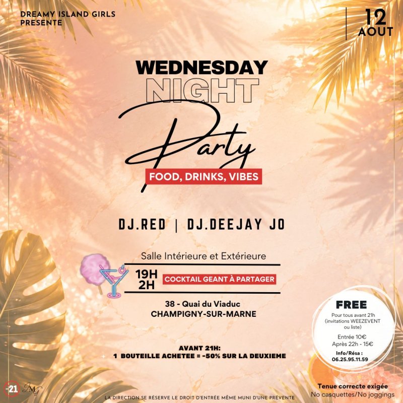 Wednesday Night Party - Affiche