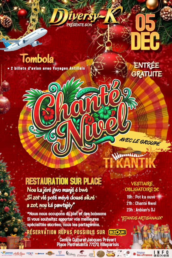 Chanté Nwel De Diversy-K  - Affiche