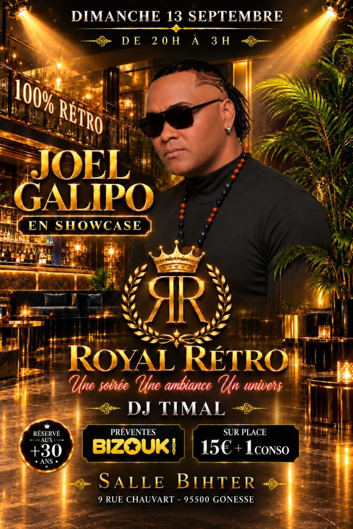 Royal Retro - Affiche