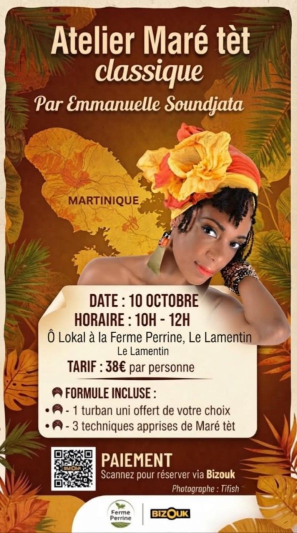 Atelier Maré Tèt - Classique  - Affiche