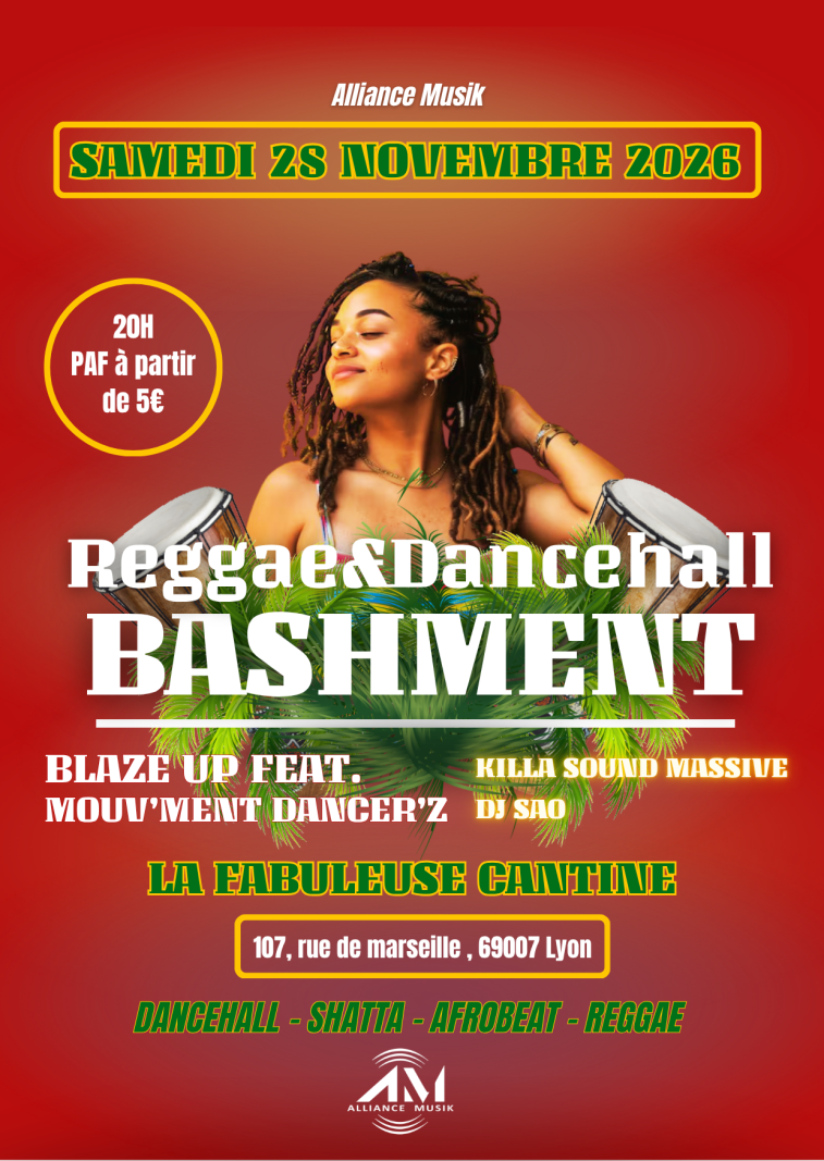 Reggae&dancehall Bashment - Affiche