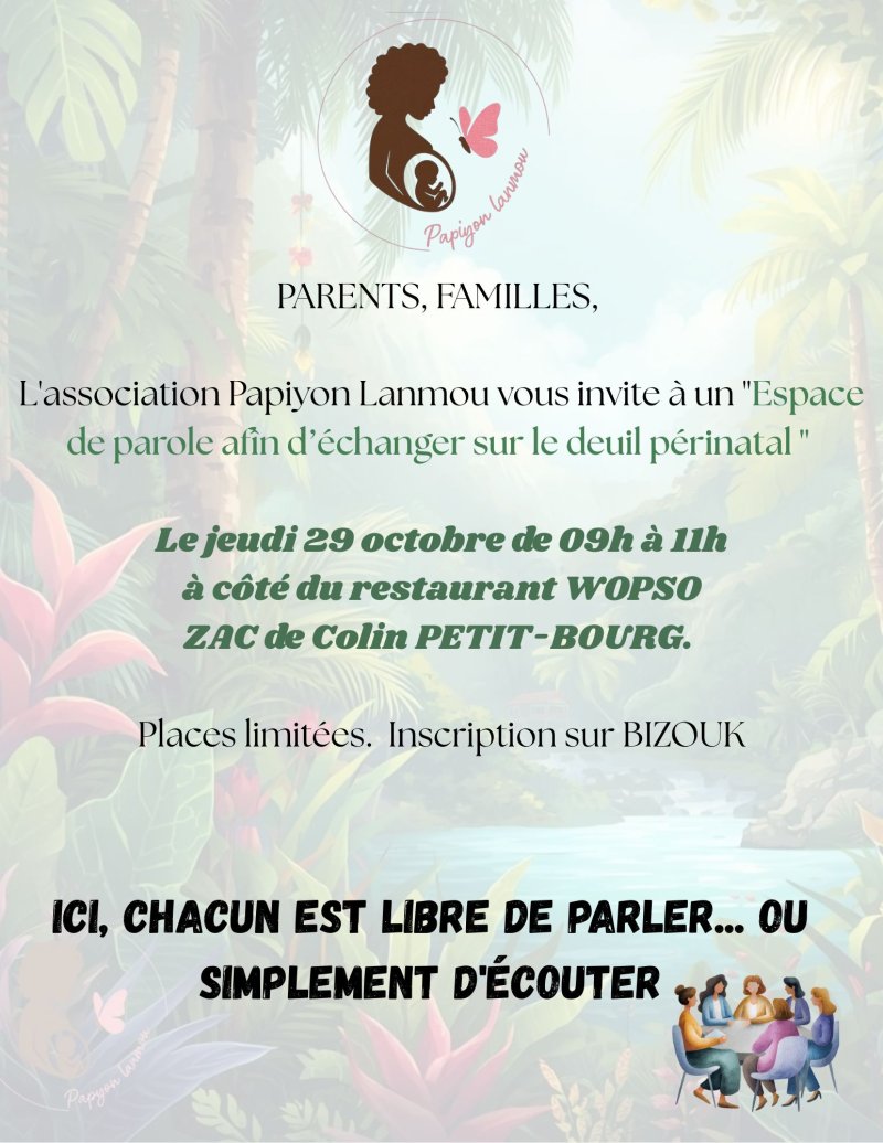 Groupe De Parole - Affiche