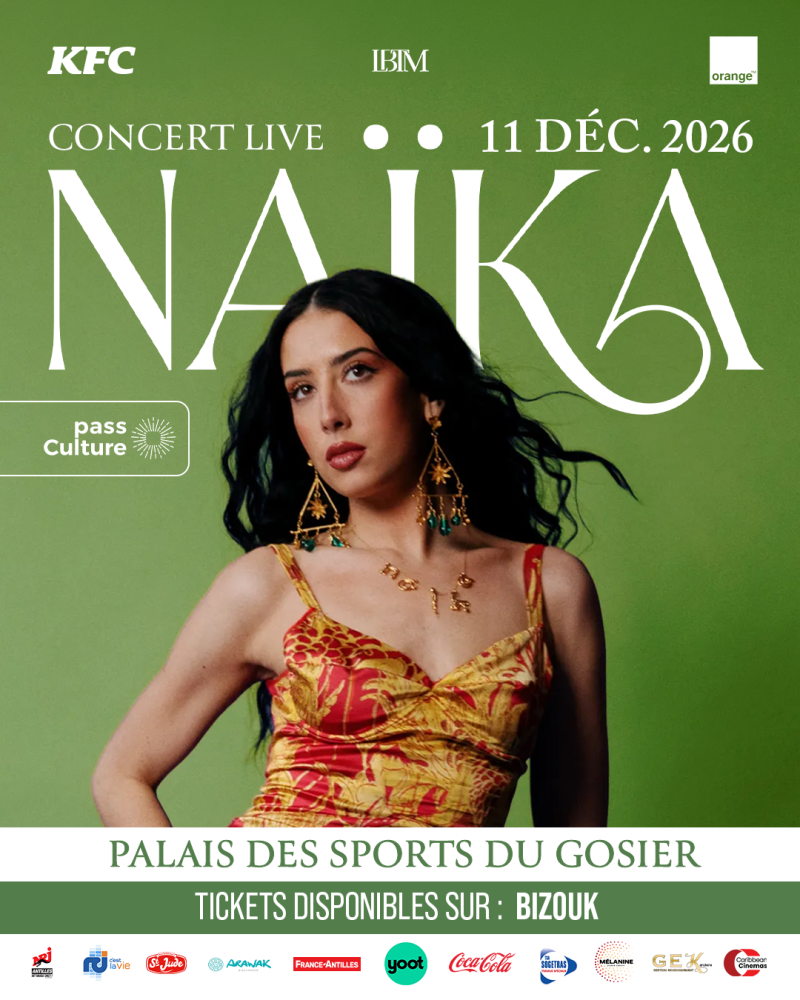 Naïka - Concert Live - Pour La Première Fois En Guadeloupe