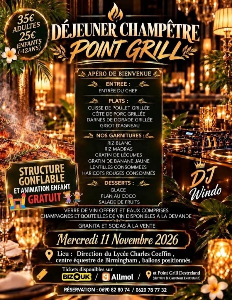 Déjeuner Champêtre Point Grill