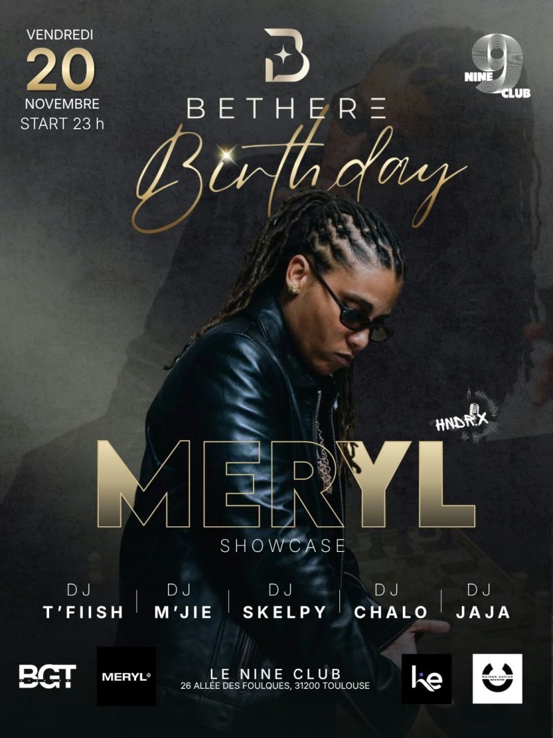 Bethere Birthday - Meryl Showcase - Affiche