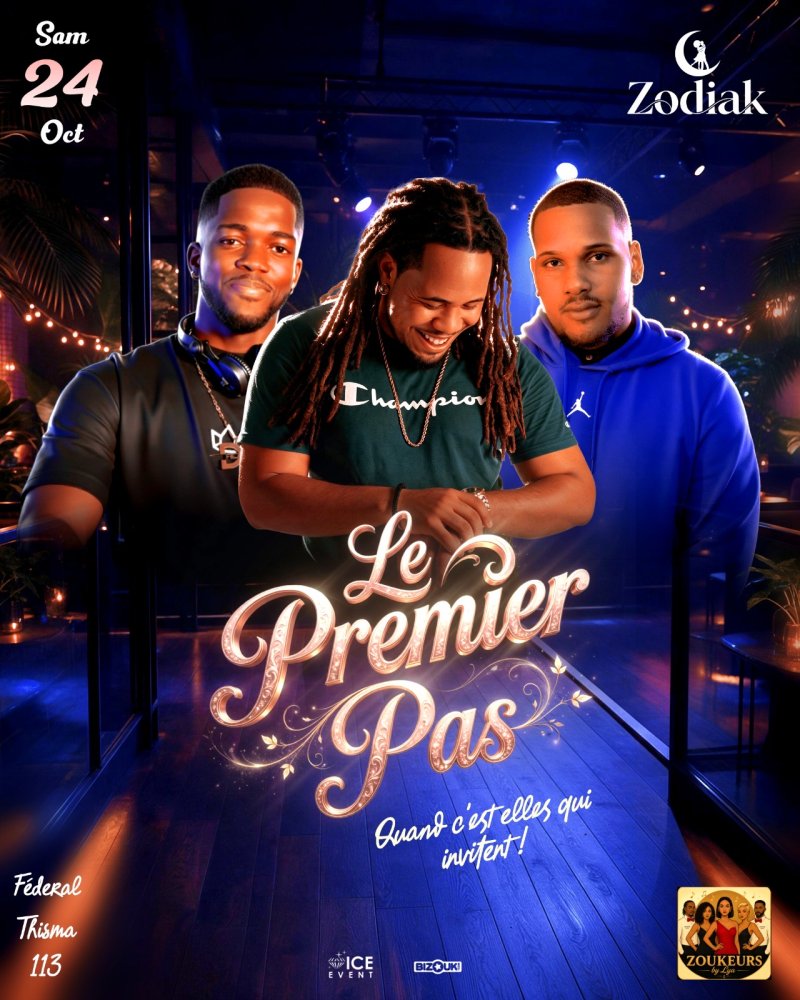 Le Premier Pas - Dj Fédéral Dj 113 Dj Thisma - Affiche