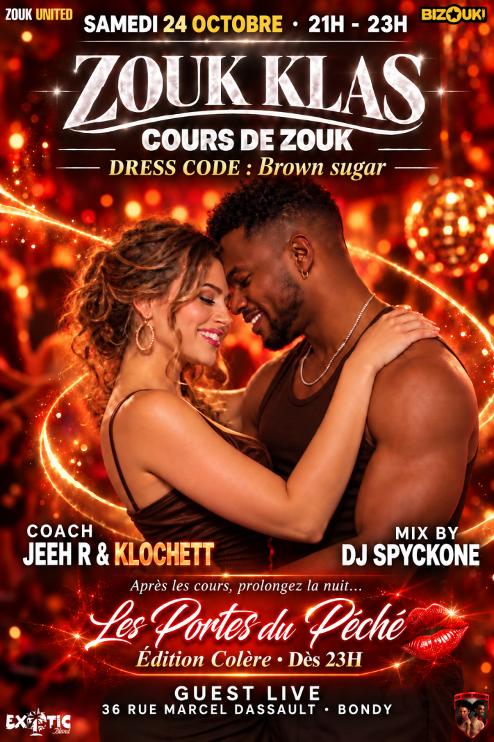 Zouk Klas - Cours De Zouk + Soirée