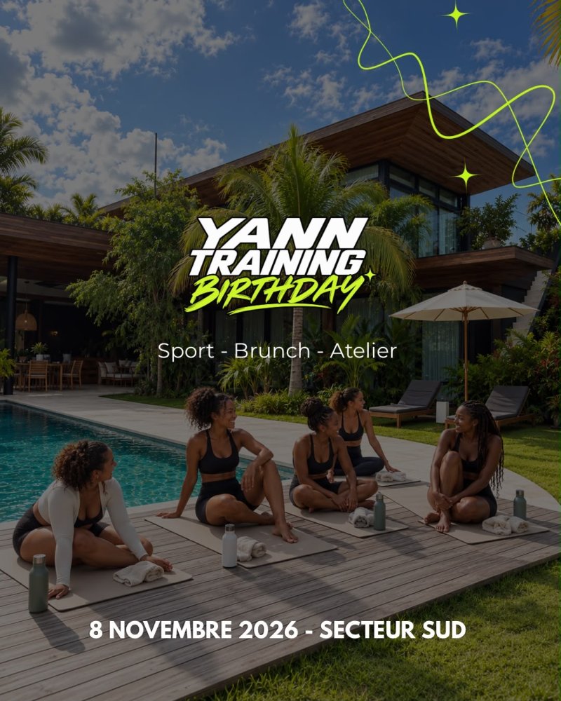 🔥 Yann Training Birthday — 2ᵉ Édition - Affiche