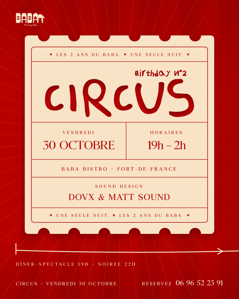 Circus – Baba Birthday N°2