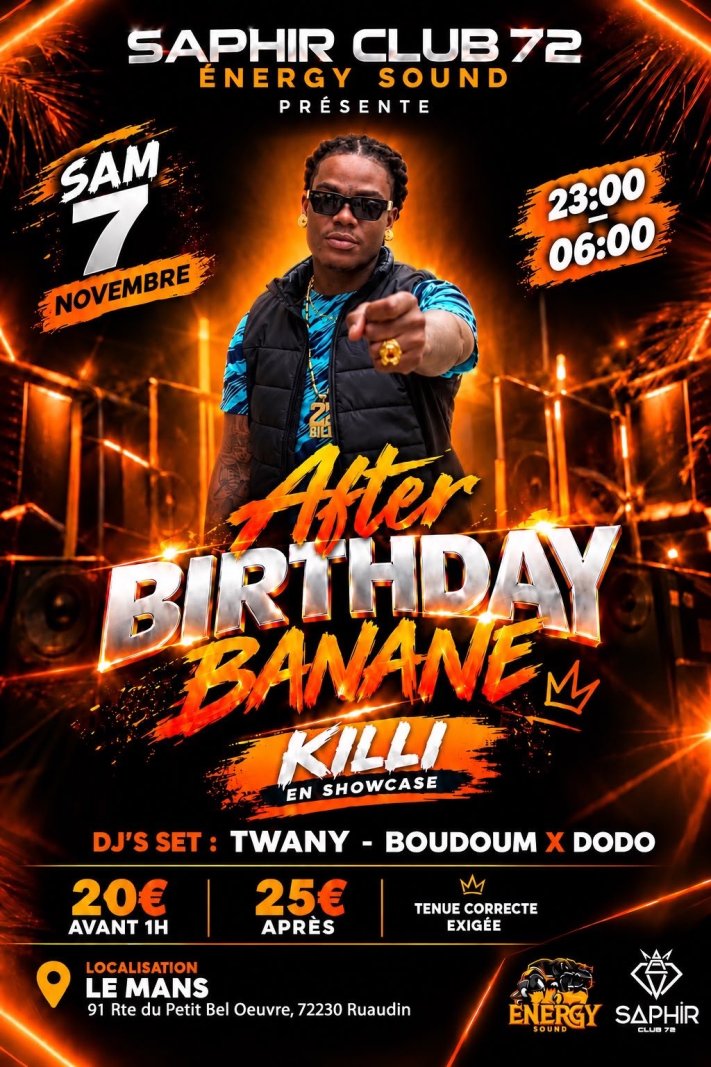 After Banane Birthday