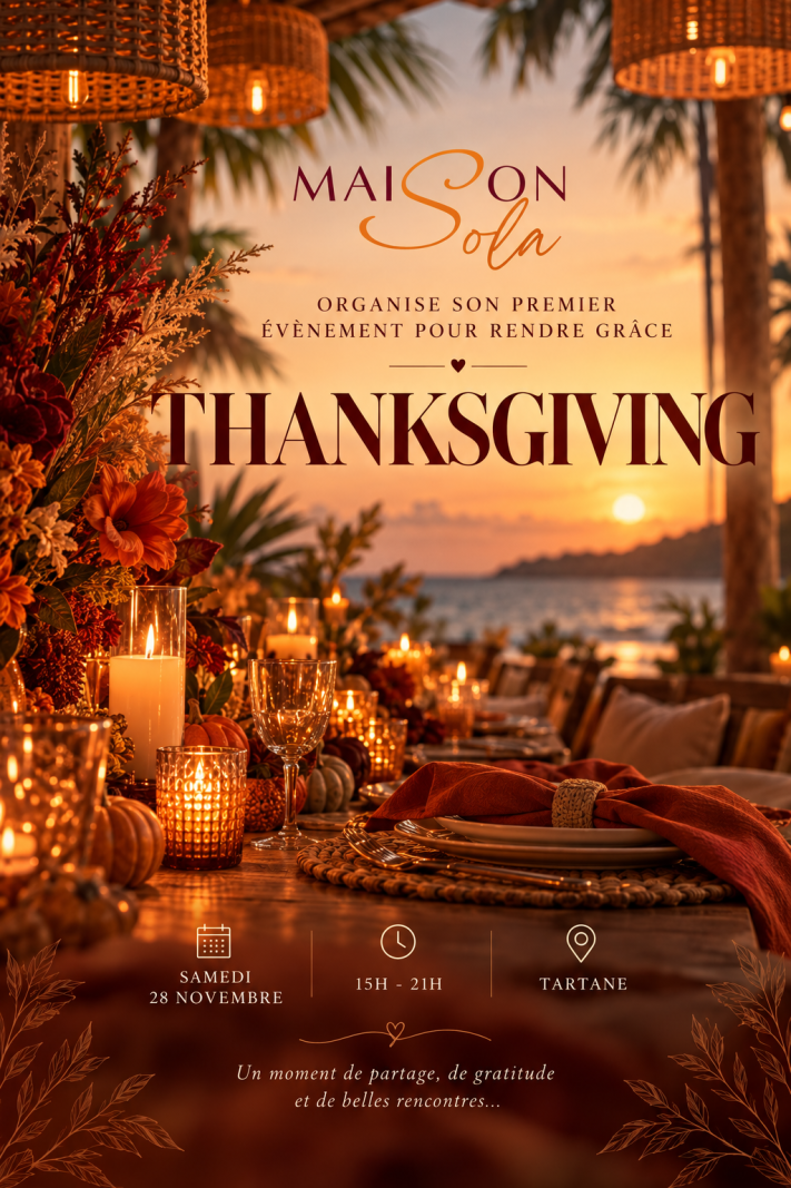 Thanksgiving By Maison Sola - Affiche