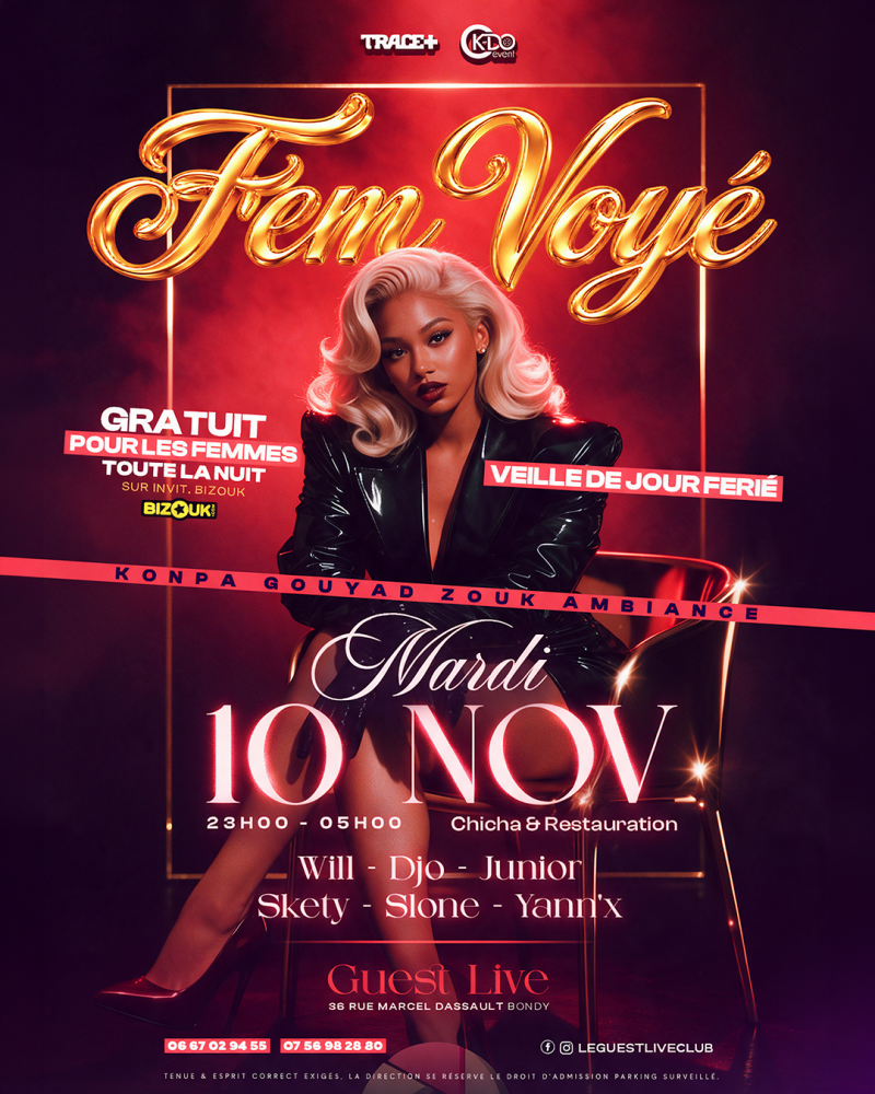 Fem Voyé - Konpa Gouyad Zouk  - Affiche