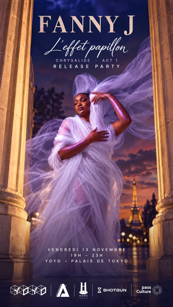 Fanny J - Release Party « L'Effet Papillon » 🦋 - Affiche